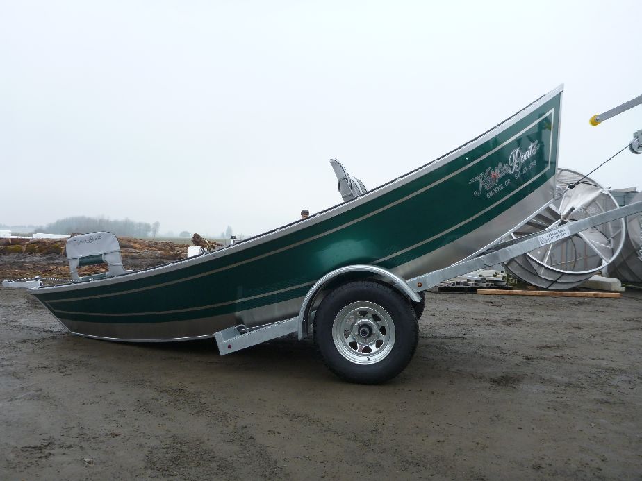 Aluminum 17' x 54" Koffler High Side Drift Boat | Koffler ...
