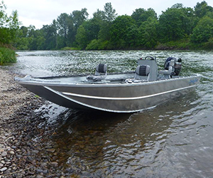 Koffler's Sled Boat - Jet Boat - Aluminum Power Boats 