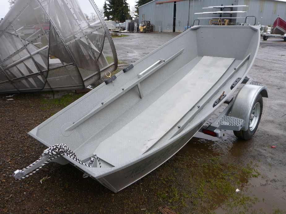 Small Aluminum Fishing Boat - White Water Prams made by Koffler Boats ...