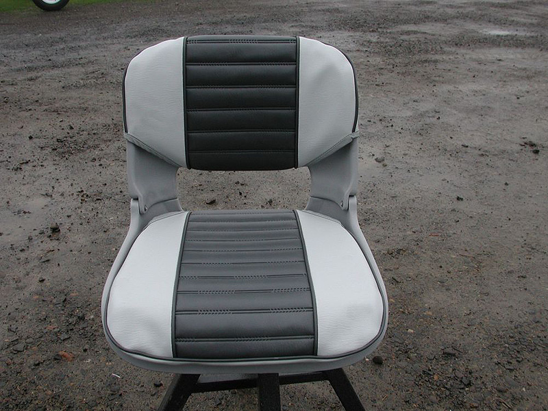 Koffler Boats - Rocky Mountain Trout Boat Seat Styles & Seat Pad Colors
