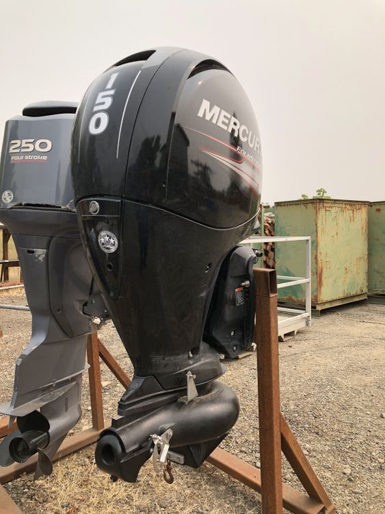 Used 150 HP Mercury Outboard Koffler Boats