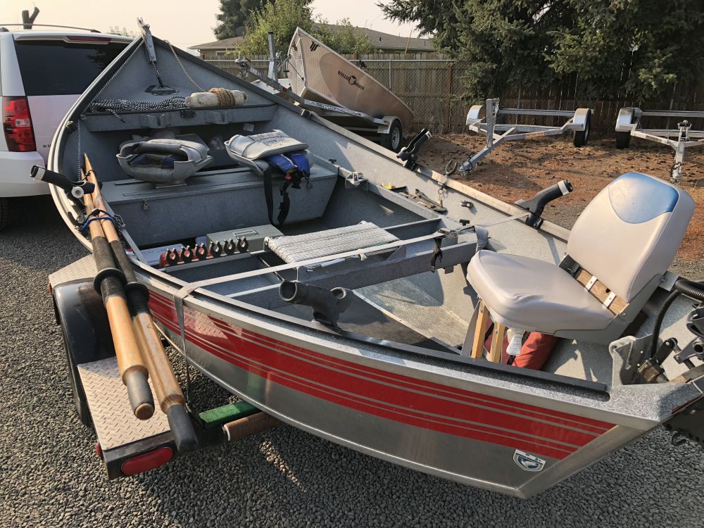 1997 Used 16 x 54 Willie Drift Boat | Koffler Boats