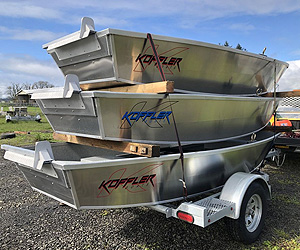 Aluminum Rocky Mountain Trout Boat by Koffler Boats, Inc. (541) 688-6093