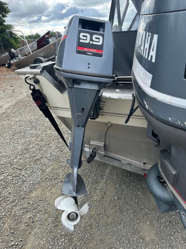 1992 9 9hp Yamaha Long Shaft Kicker Motor Koffler Boats