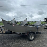 1986 Used 17 x 54 Koffler Drift Boat