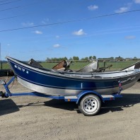 1991 17 x 54 Used Fish Rite Drift Boat