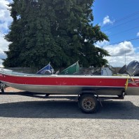 1987 20' Koffler sled Boat