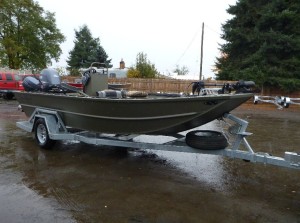 18′ x 72″ Sled Boat Center Console – Terry from Redding, CA