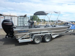 20′ x 72″ Sled Boat Center Console Model – Keith from Creswell, OR